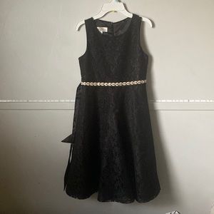 formal black dress